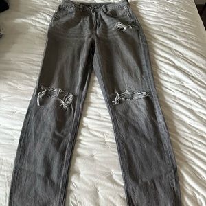 AE mom jeans
